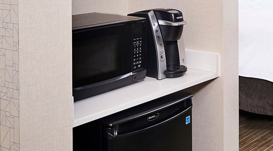Keurig/coffee machine is available in every guest room.