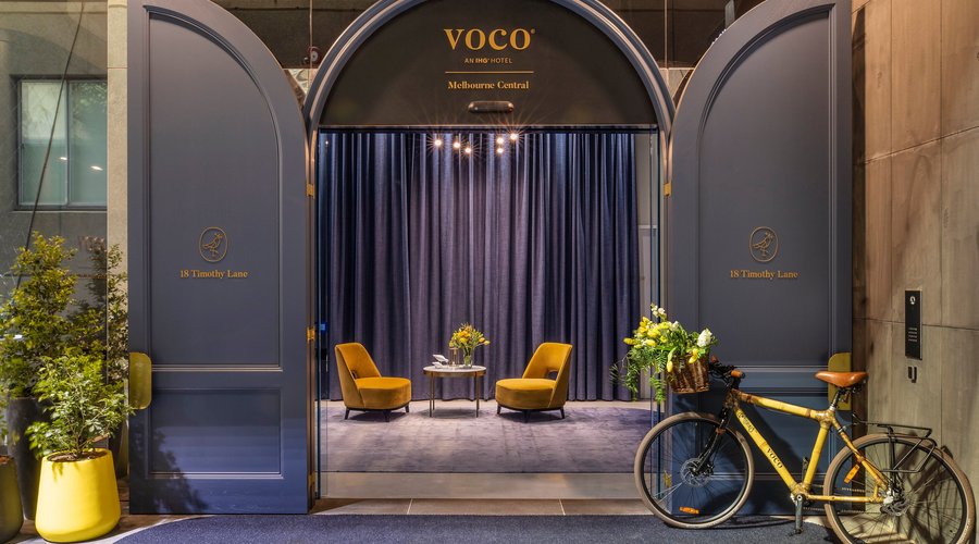 Hotel entrance