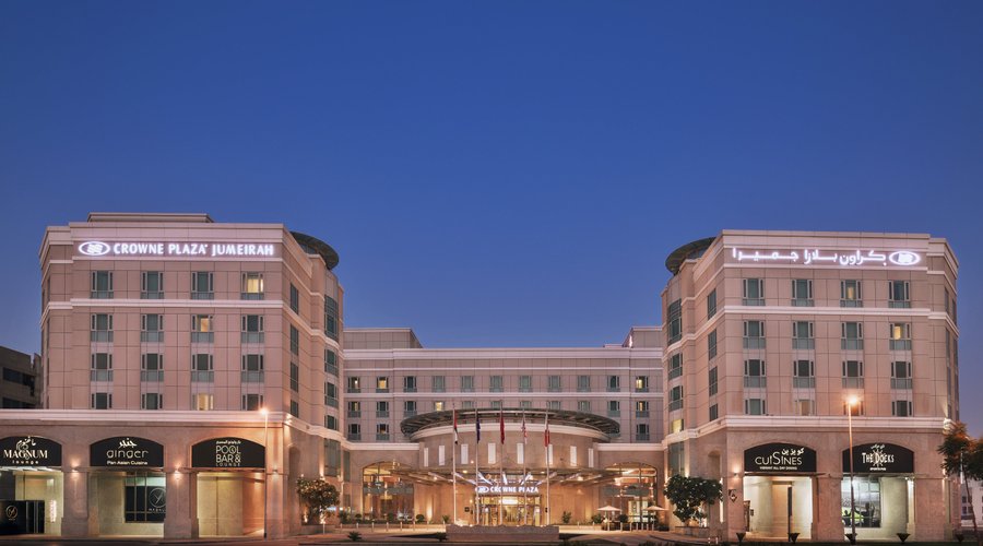 Exterior view of Crowne Plaza Dubai Jumeirah 