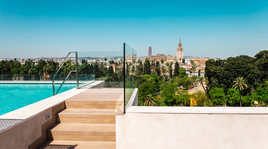 Vistas desde la terraza del Hotel