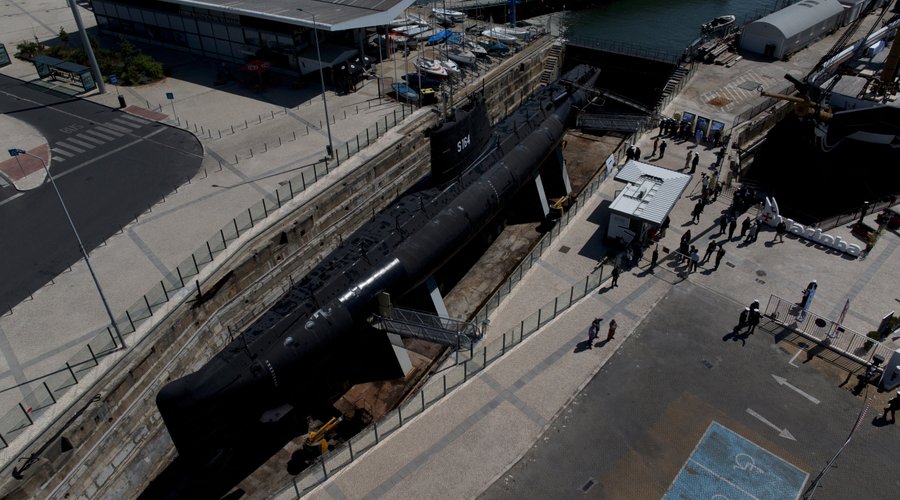 Submarine Barracuda just joined D. Frenando II e Glória Frigate