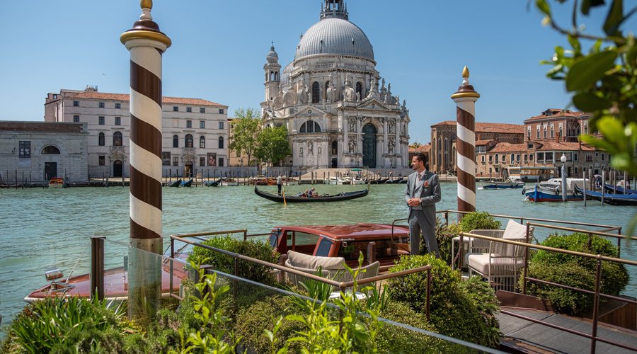Arrival from the Grand Canal