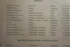 Menú