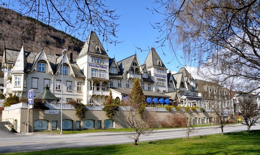 Front of hotel
