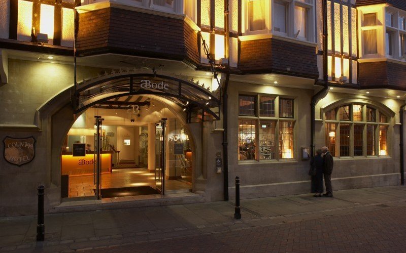 Entrance to ABode Canterbury