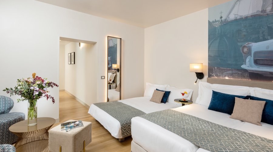 Leonardo Boutique Hotel Rome Termini Family Room