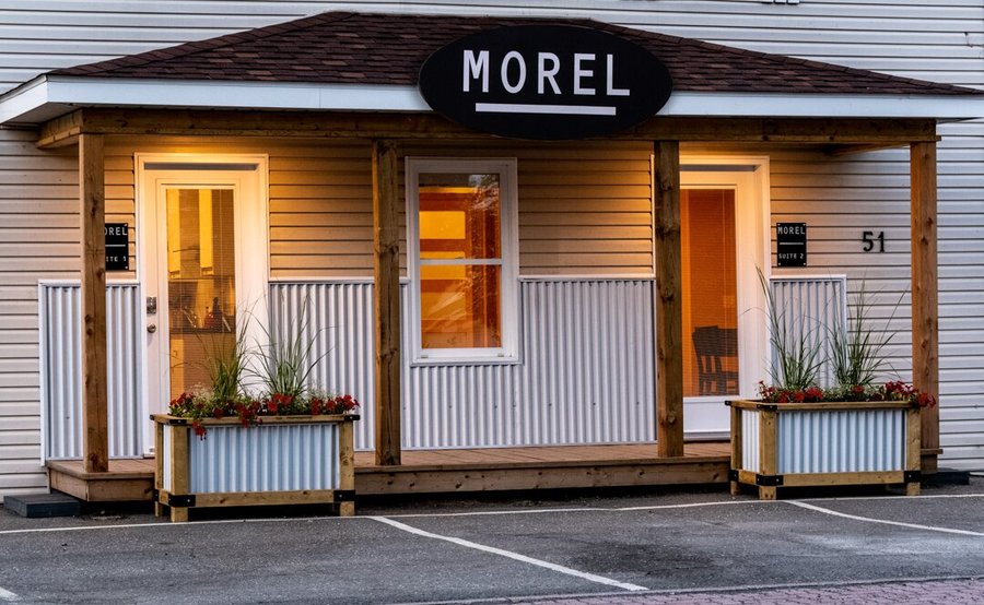Front of the historic Morel House