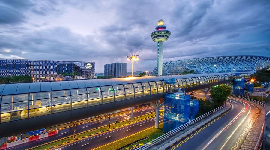 Located at Changi Airport Terminal 3 and next to Jewel.
