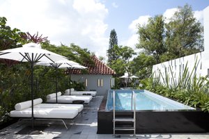 Piscine et plage