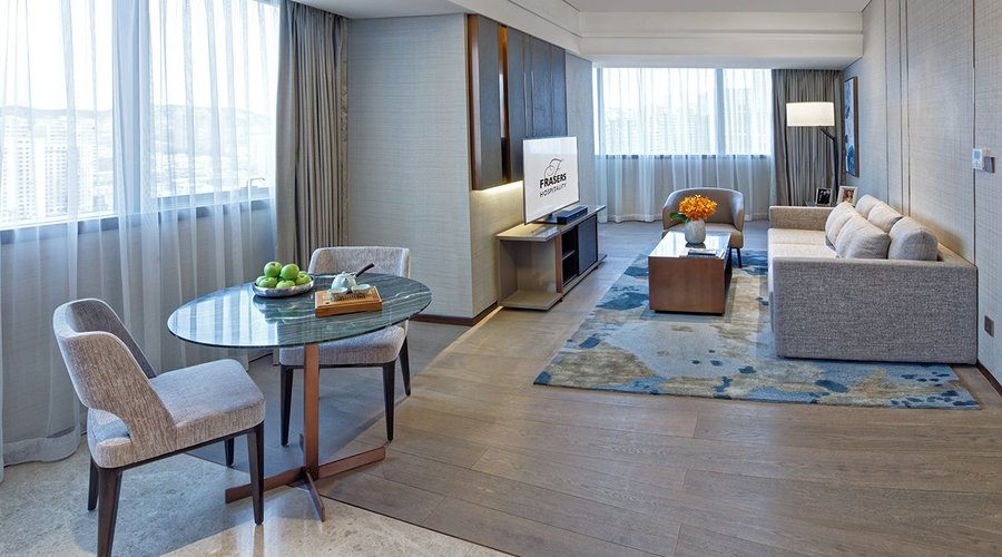 Fraser Suites Dalian Bedroom Executive Living Room