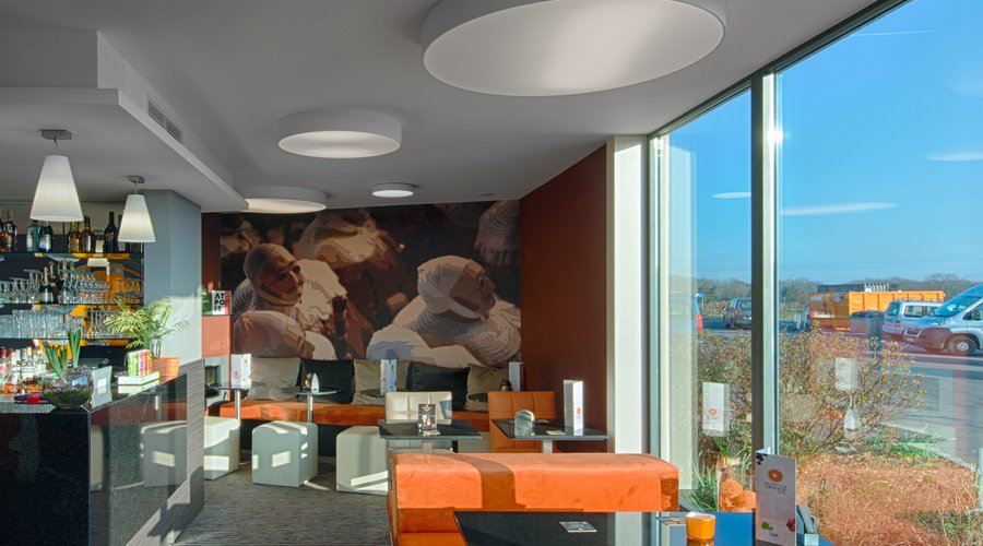 Orange Hotel Bar area