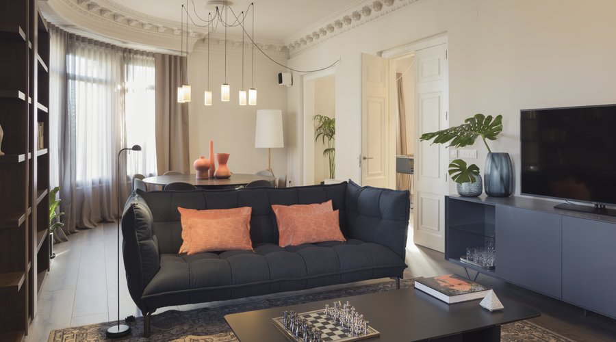 Deluxe Apartment Living Room