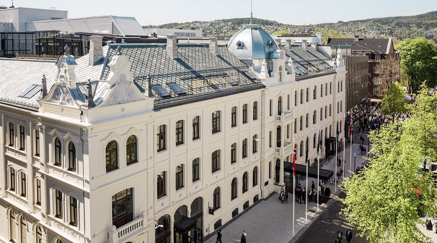 Exterior Of Hotel Dating Back to 1897