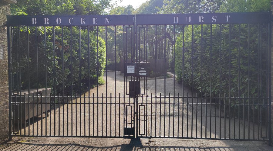 Entrance to The Naturist Foundation, Brocken Hurst