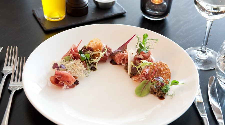 Duinzicht Interieur Restaurant Gerecht Pata Negra Jvg