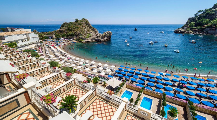 View of the Mazzaro Bay