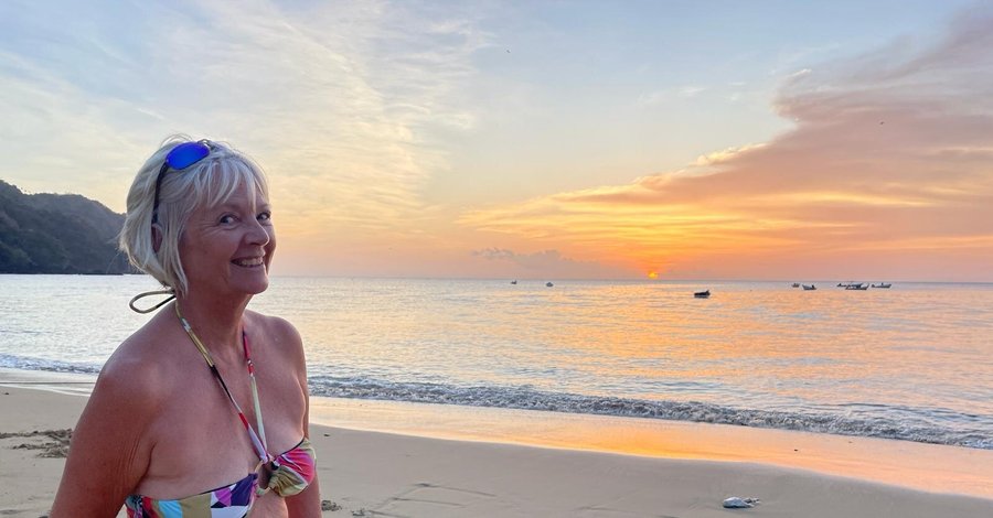 Castara main beach - a Lovely walk at sunset!