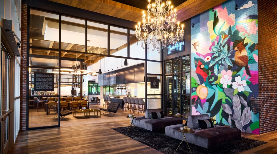 Archer Hotel Tysons Lobby With AKB Hotel Bar
