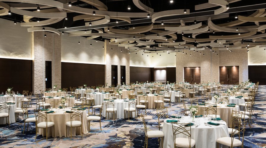 Hyatt Zlara Hyatt Ziva Cap Cana MICE Santo Domingo Ballroom Banquet Setup