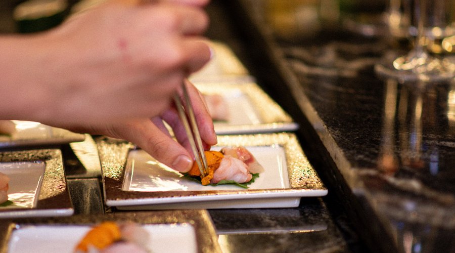korea style omakase food