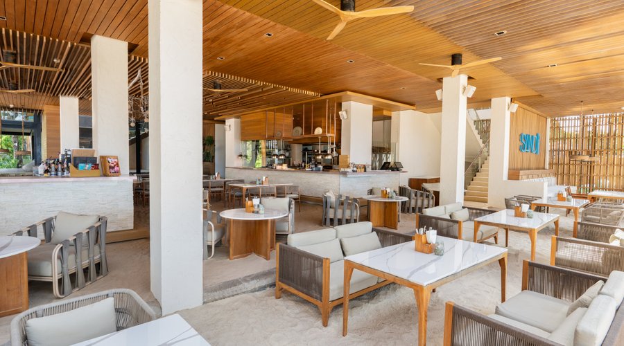 Interior of Sand Box Beachfront Bar & Eatery