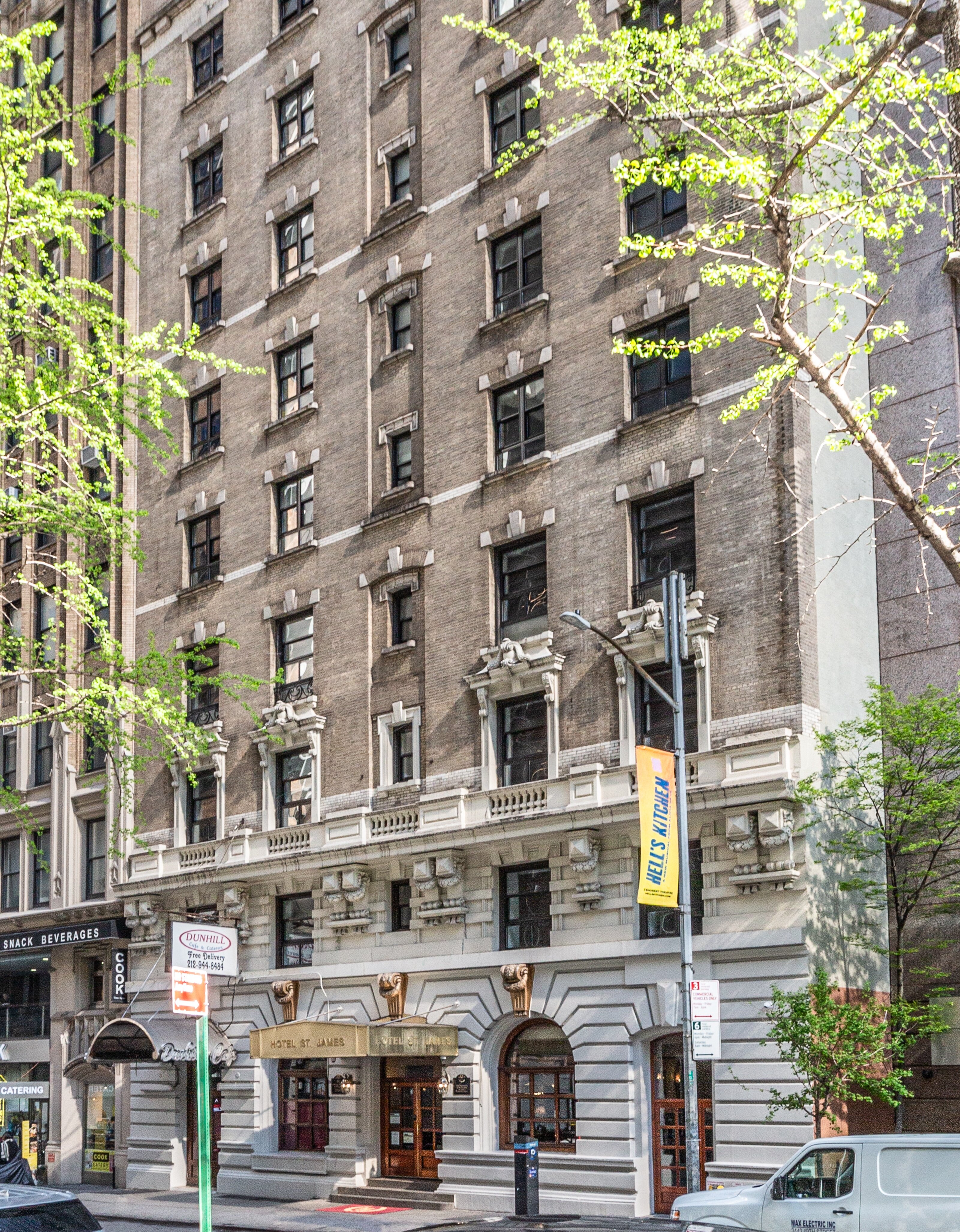 St james hotel sales