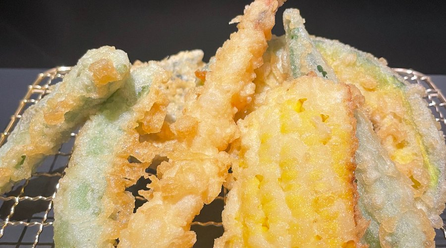 Seasonal tempura  季節性天婦羅  계절의 튀김