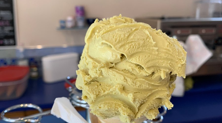 Ukee Scoops’ pistachio gelato 