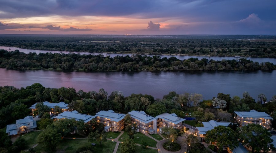 Exterior view to Zambezi River - Palm River Hotel