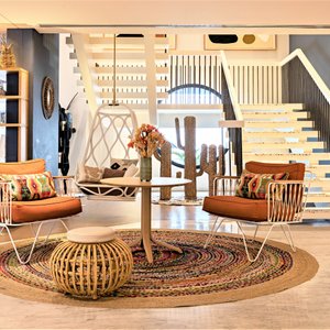 Lobby de l'hôtel