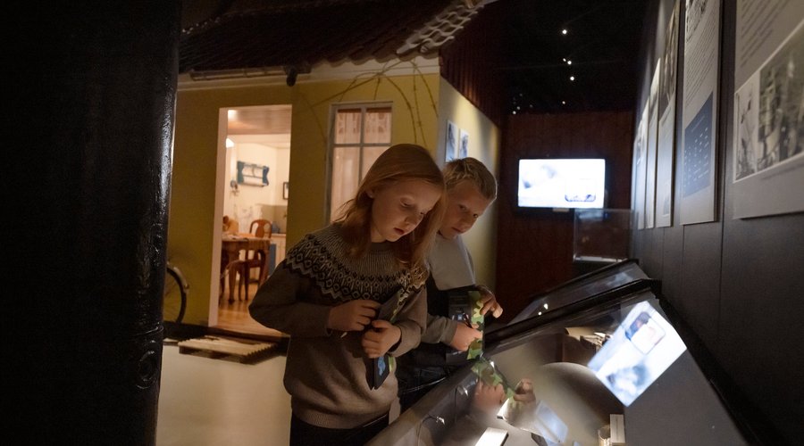 Exhibition about the German occupation in Denmark during the second world war. 