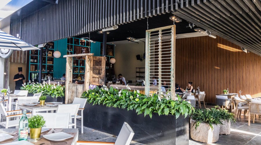 Los dos ambientes de Terraza MaComeNo