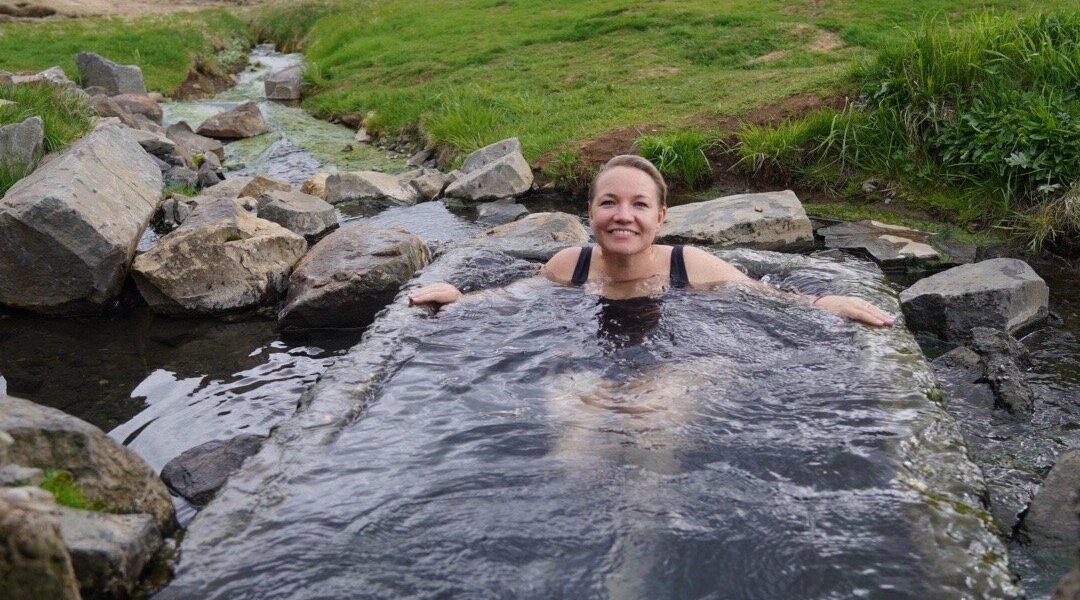 Hrunalaug Hot Spring