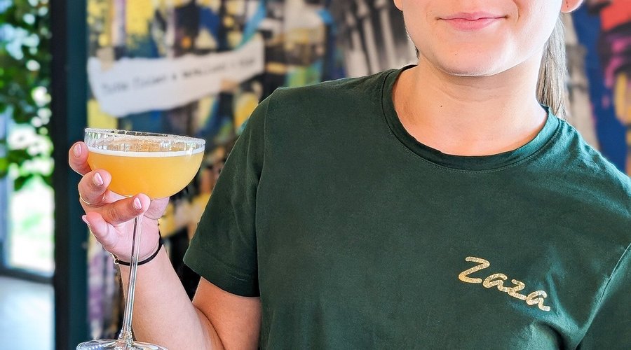 L'un de nos tous nouveaux cocktails ...