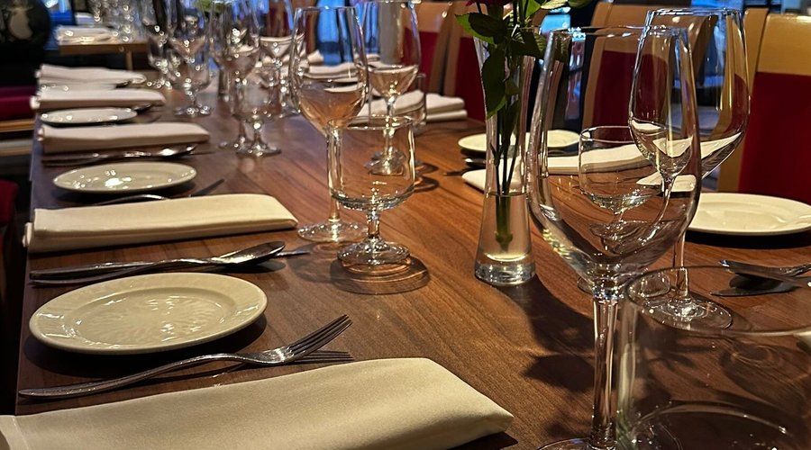 Interior of the restaurant
