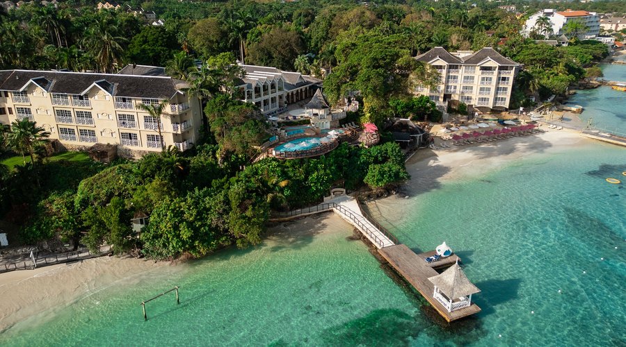 Sandals Royal Plantation Aerial