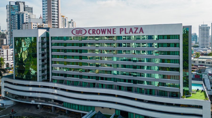 Aerial View of Crowne Plaza Panama