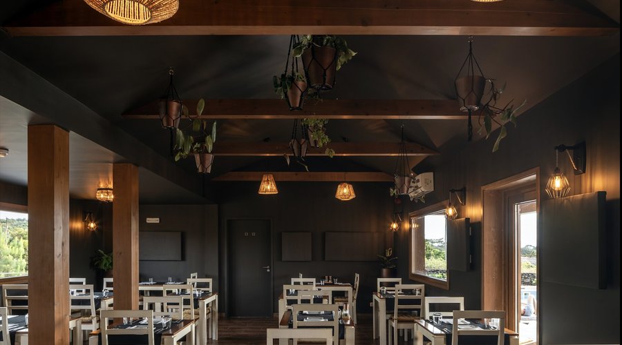 Restaurant's inside atmosphere