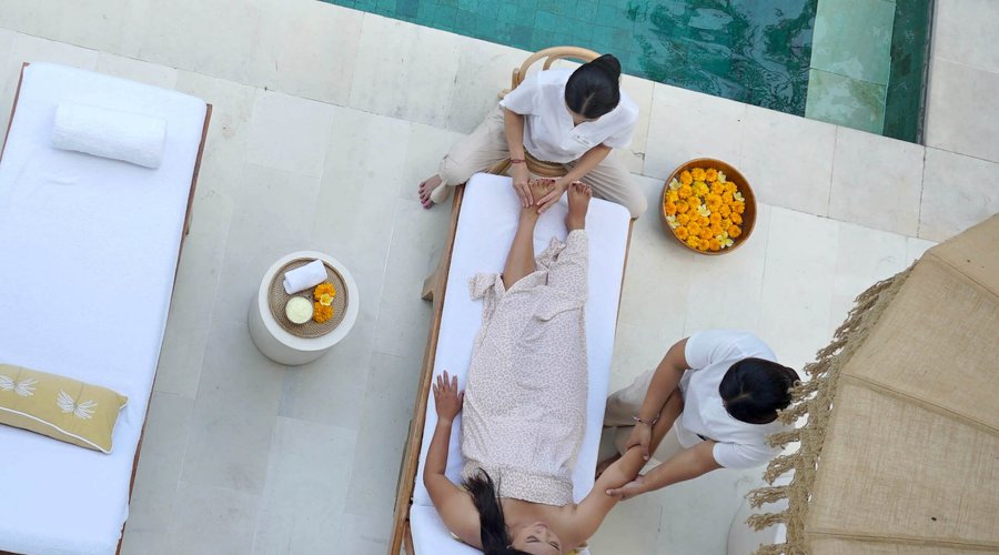 Spa Treatments by the Pool