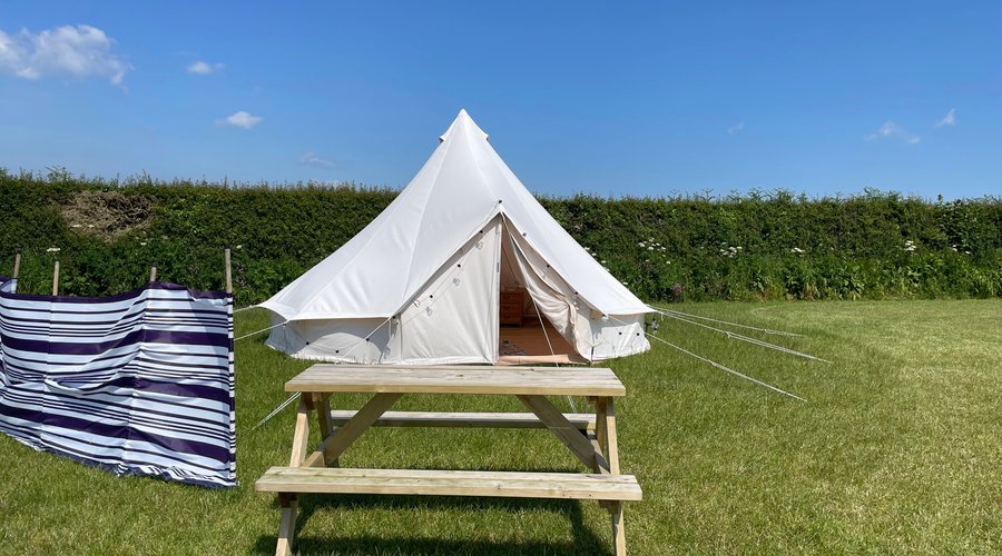 Hire the Bell Tent- just bring your bedding and any other things you may need
