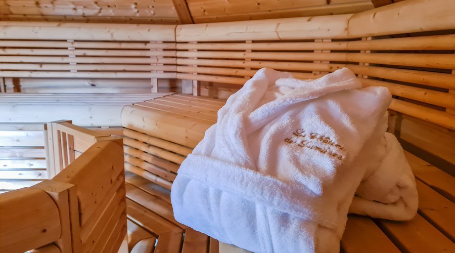 Sauna sur réservation en supplément 