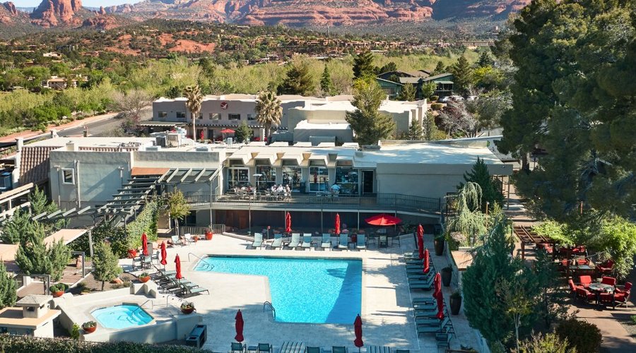 Courtyard and Pool Area