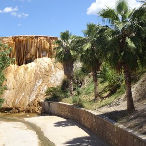 Der Weg zum Thermalfelsen