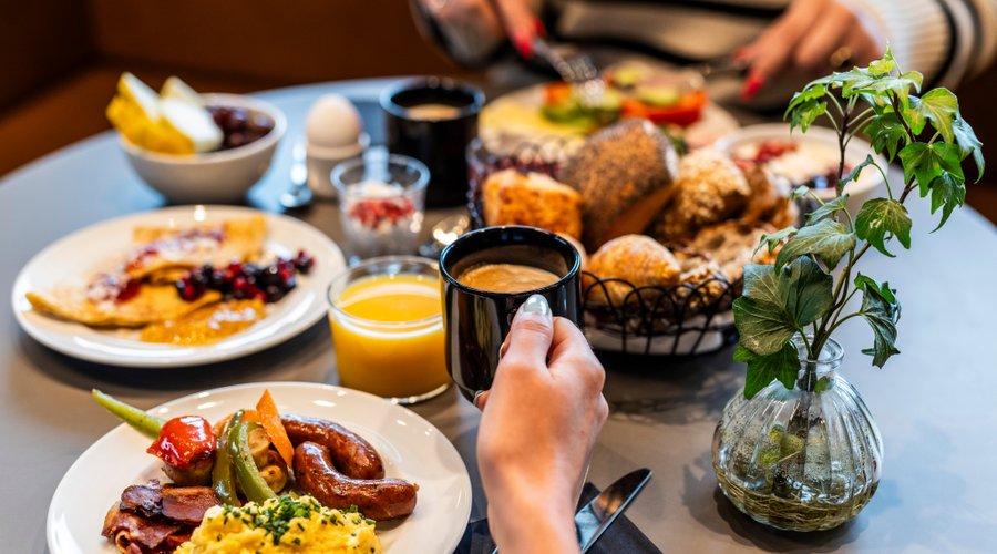 Delicious breakfast