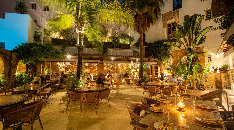 El restaurante El Jardín del Califa