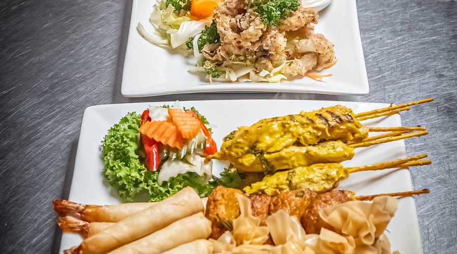 Thai starter platters