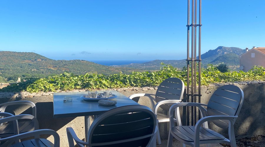 Vue depuis la terrasse 