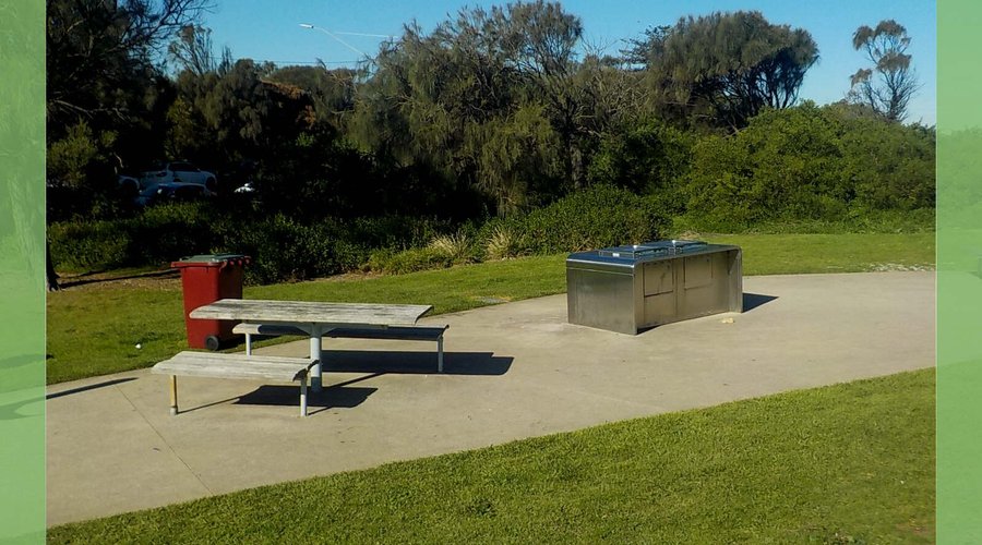 BBQs and picnic table