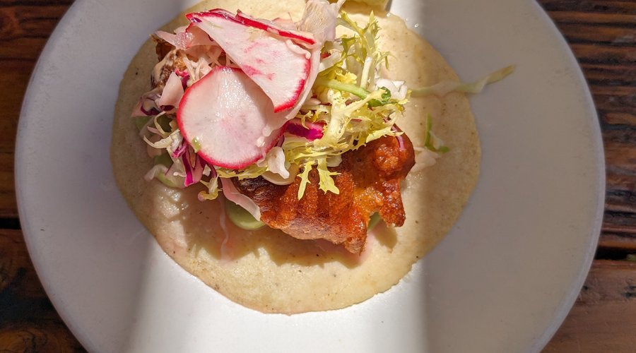 Mahi mahi taco
