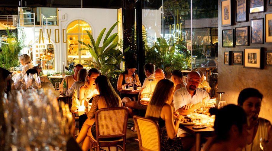 Wine dinner.